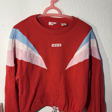 Levi's Crop Sweatshirt rot