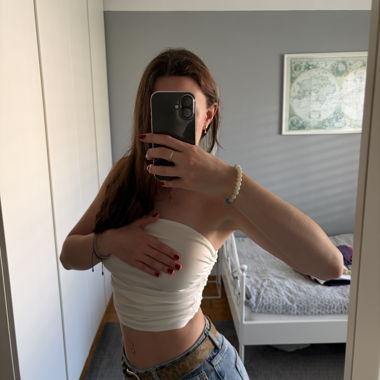 Top Bandeau Bianco