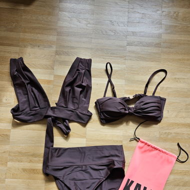 Bikini KALK dunkelbraun