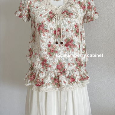 Liz Lisa Floral-Spitzen-Set Grösse S