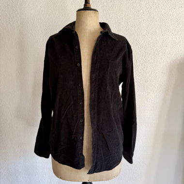 Black Cord Shirt