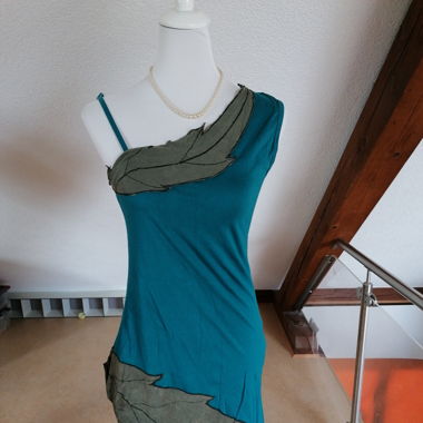Asymetrisches Kleid/Tunika Goa Festival, Boom Baba