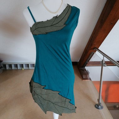 Asymmetrisches Kleid/Tunika Goa Festival, Boom Baba