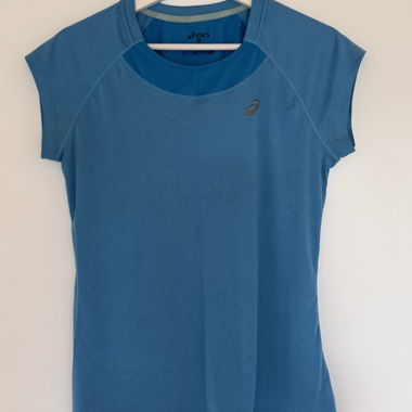 Top sportivo ASICS blu