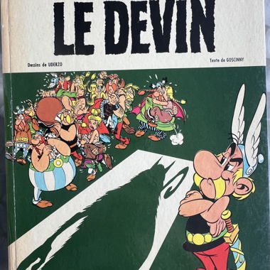 Comicband Asterix "Der Seher" 1972