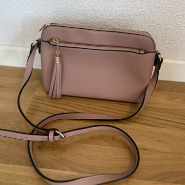 Sac bandoulière rose