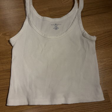 White Brandy Melville Crop Top