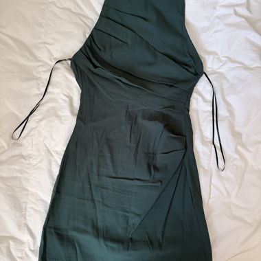 Robe verte ZARA