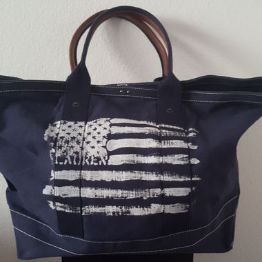 Polo Ralph Lauren - Canvas Tote Bag in Navy - NEU!