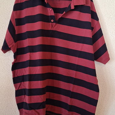 Striped Warren & Parker Polo Shirt