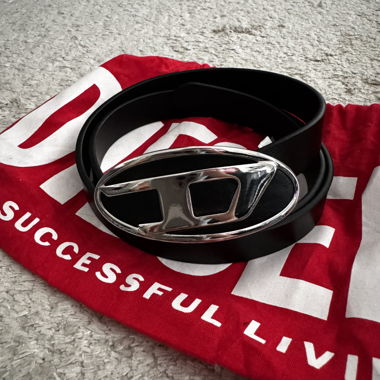 Slim Diesel Belt - Real cow leather