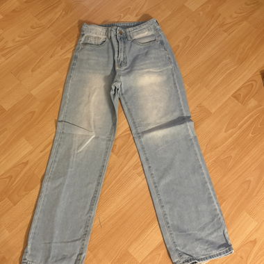 Jeans baggy azzurri chiari