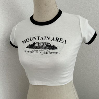 cropped t-shirt