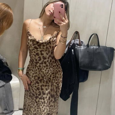 Robe Léopard Zara Virale