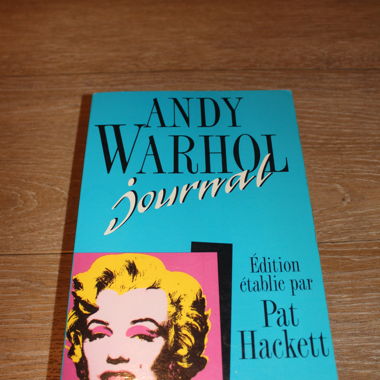 Andy Warhol journal