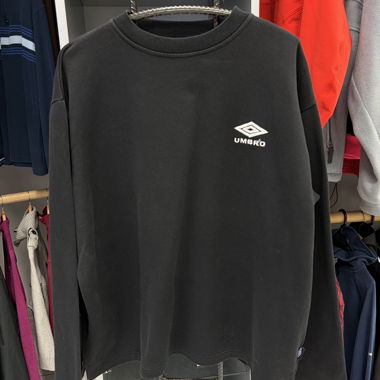 Felpa Umbro nera vintage taglia L
