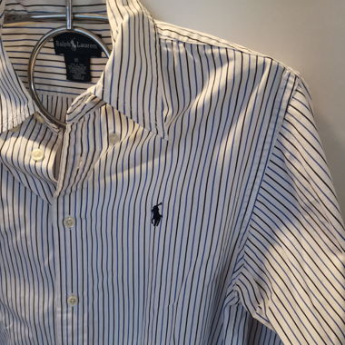 POLO RALPH LAUREN  stripe button shirt 