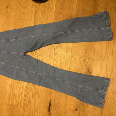 Blue Flared Jeans