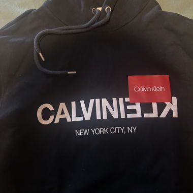 Hoodie Calvin Klein noir