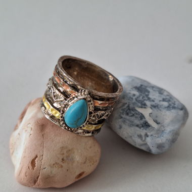 Bagues turquoise