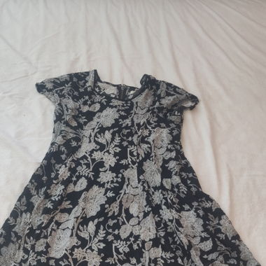 Schwarz weisse Bluse Hängerchen