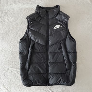 Gilet imbottito nero Nike taglia M