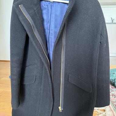 Cappotto nero J Crew