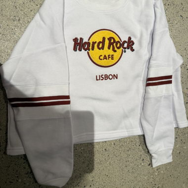 Hard Rock Cafe Lisbon Sweatshirt weiss