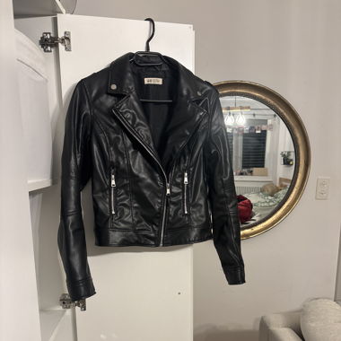 Veste en similicuir H&M