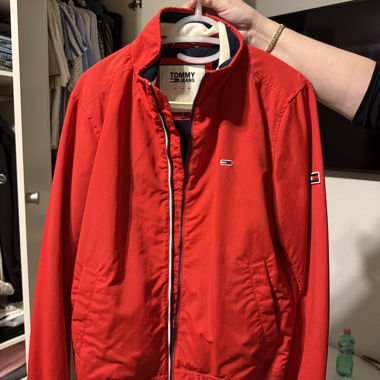 Tommy Jeans Jacke rot