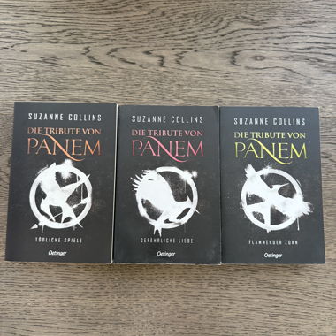 I libri di Hunger Games 1-3