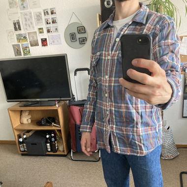 Buntes Flannel Hemd