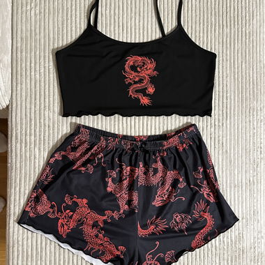 Sommerpyjama Drachen