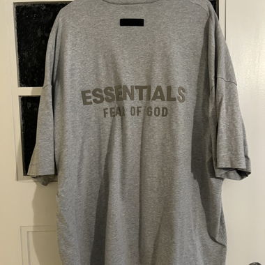 Fear of God Essentials T-Shirt grey S (oversize)