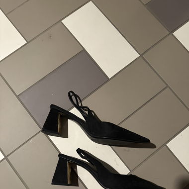 High Heels Pointed schwarz