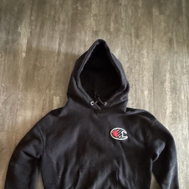 Reverse Weave Black Sweatshirt - Champion 