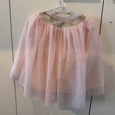 Gonna in tulle con paillettes per bambini