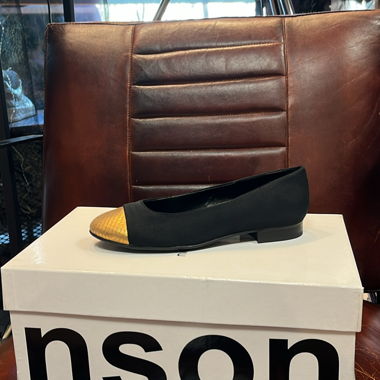 Ballerines neuves en tissu Made in Italy 