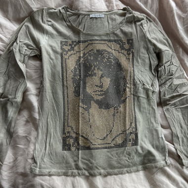Beige long-sleeve T-shirt Faith Connexion