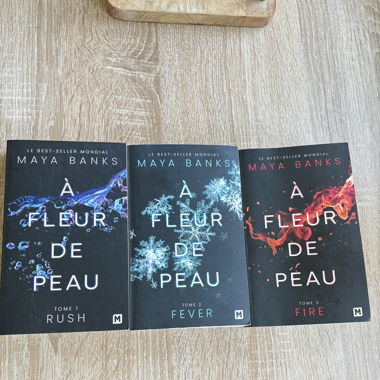 Trilogie : À fleur de peau 