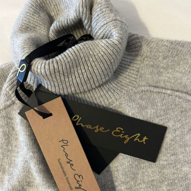 Robe pull grise Phase Eight 