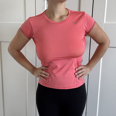 PUMA - T-shirt sportiva rosa