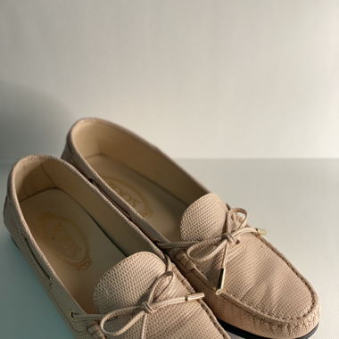 TOD's Mokassins rosa Leder