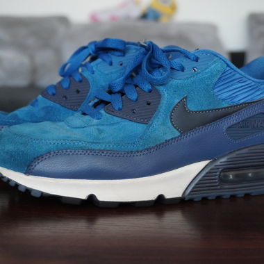 Baskets Nike Air Max 90 bleues