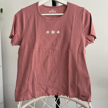 Hollister T-Shirt altrosa