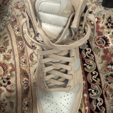 Nike high-top sneaker beige/light grey