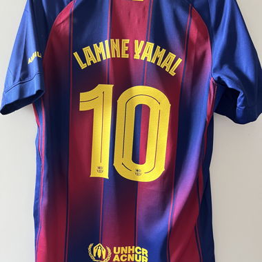 FC Barcelona Jersey Lamine Yamal 10