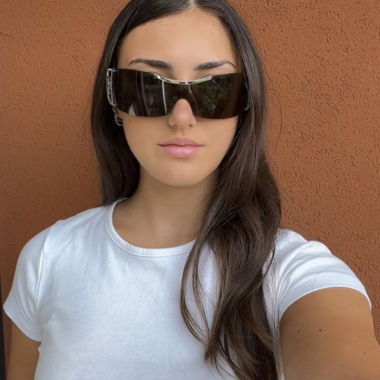 Oversize-Sonnenbrille