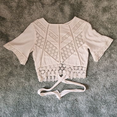 White Lace Top