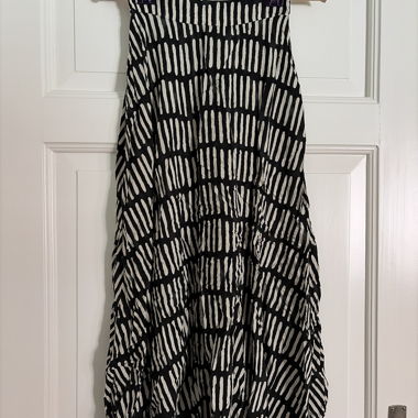 Black-and-White Skirt